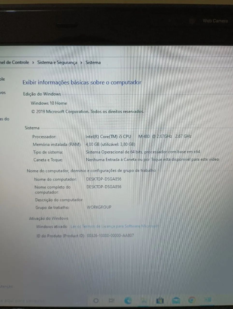 Notebook Toshiba Satellite M645-S4114 R$ 500 - Foto 5