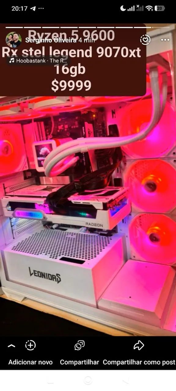 Pc gamer alta performance tudo ultra
