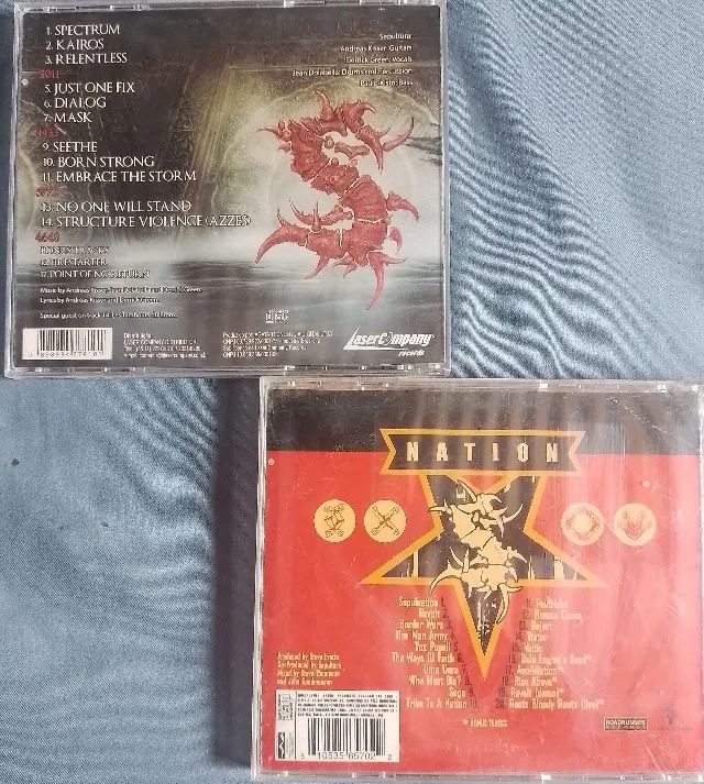 Sepultura Lote com 2 cds  - Foto 3