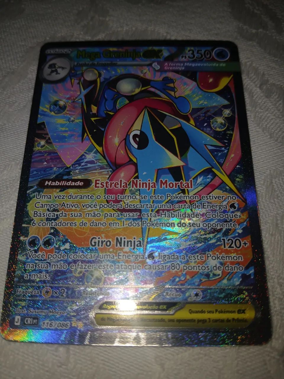 Mega greninja ex 116/086