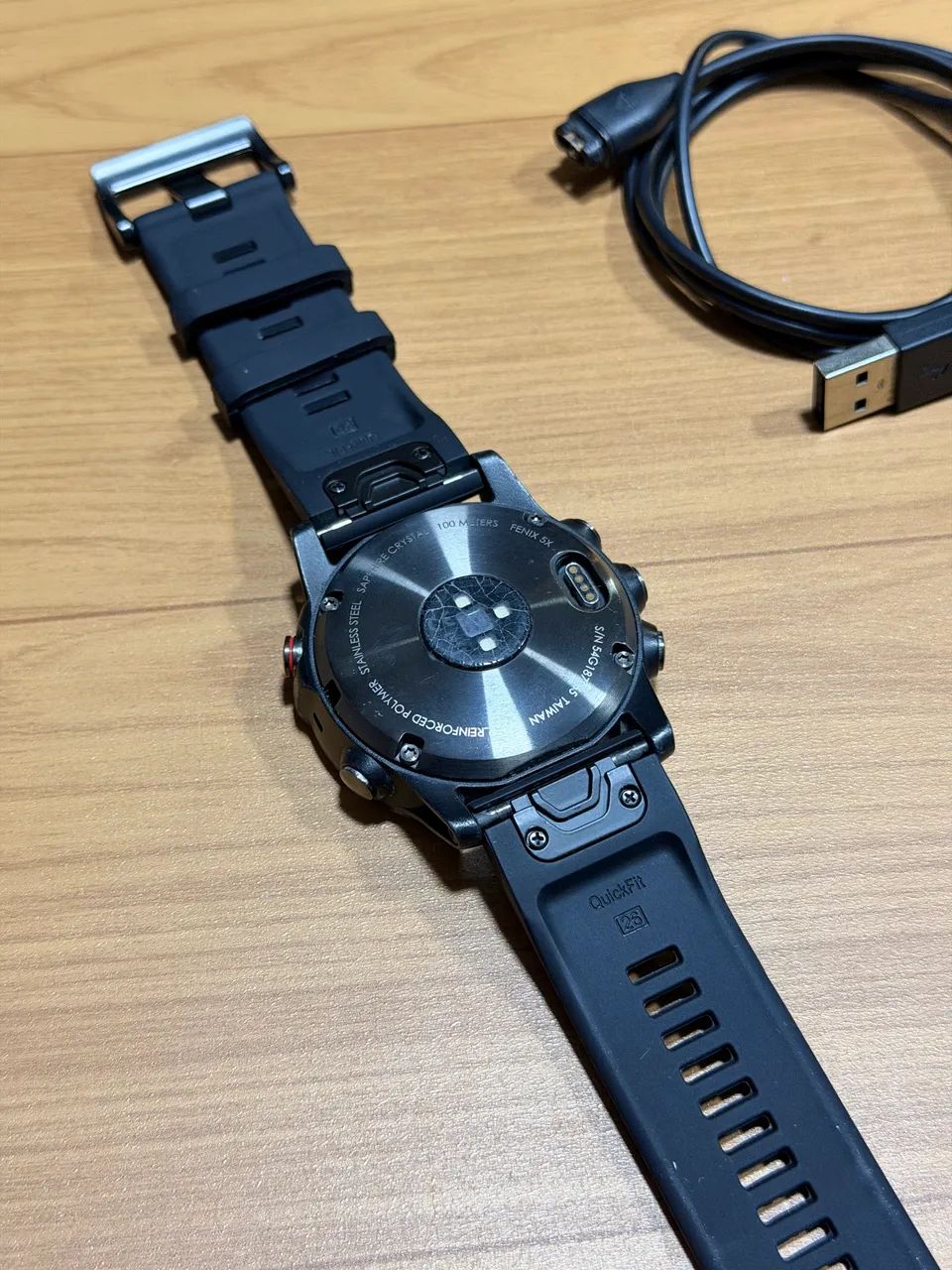 Garmin Fênix 5x Sapphira  - Foto 2