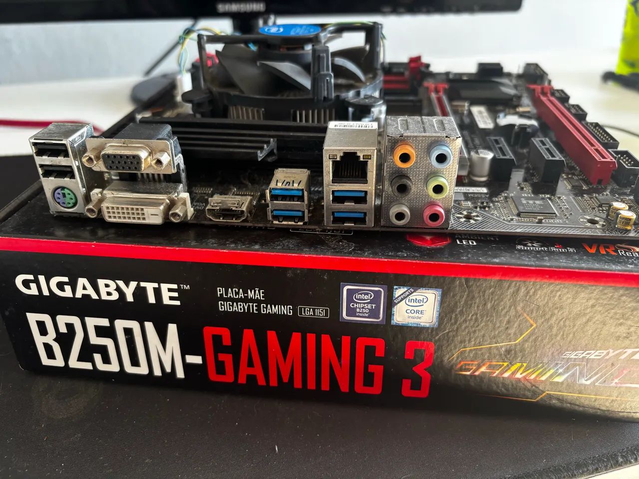 Kit i5 placa mãe e processador
