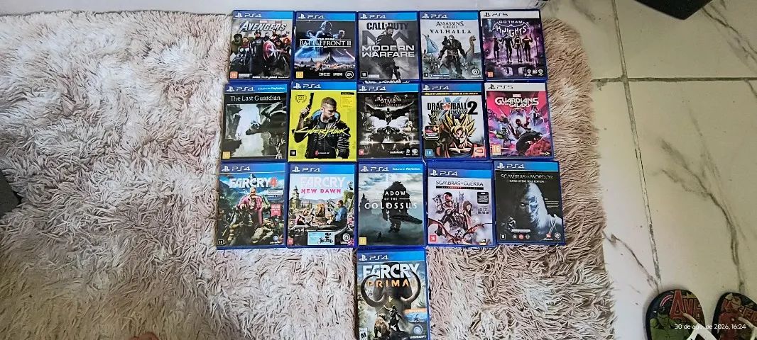 Jogos de PS4 e PS5