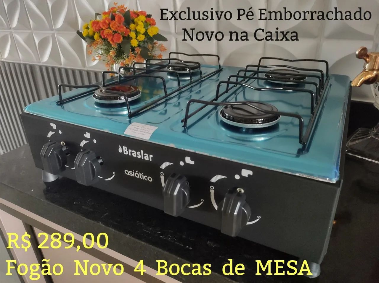 Fogão de MESA 4 Bocas  - Foto 3