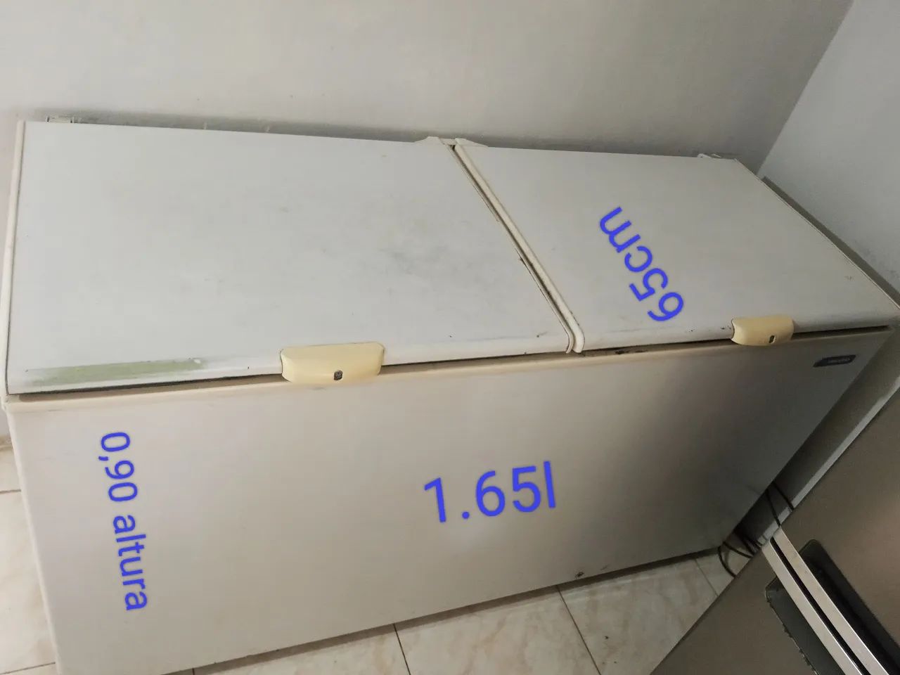 Freezer Orizontal Grande - ABAIXO DO PREÇO 