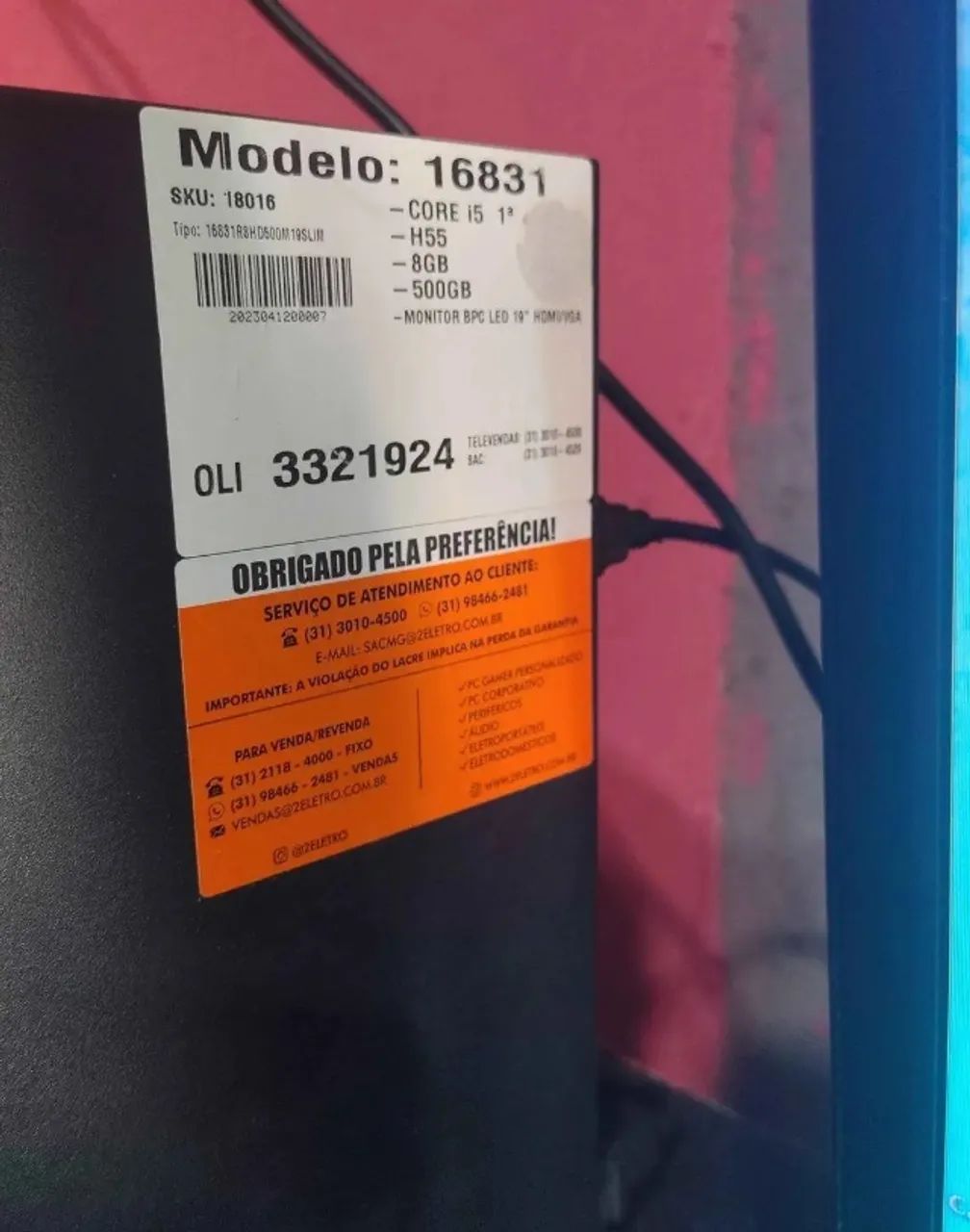 Pc completo i5 8gb  - Foto 3