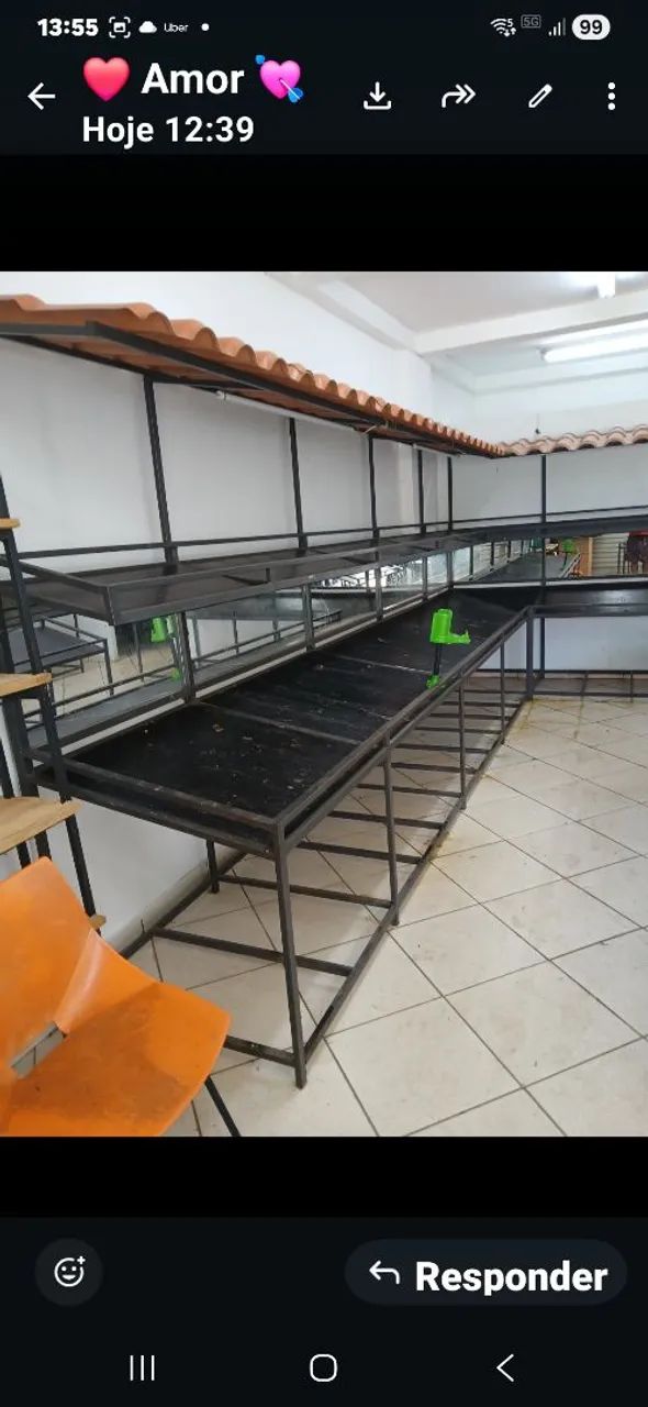 Balcão e mesa para sacolao/supermercado  - Foto 3