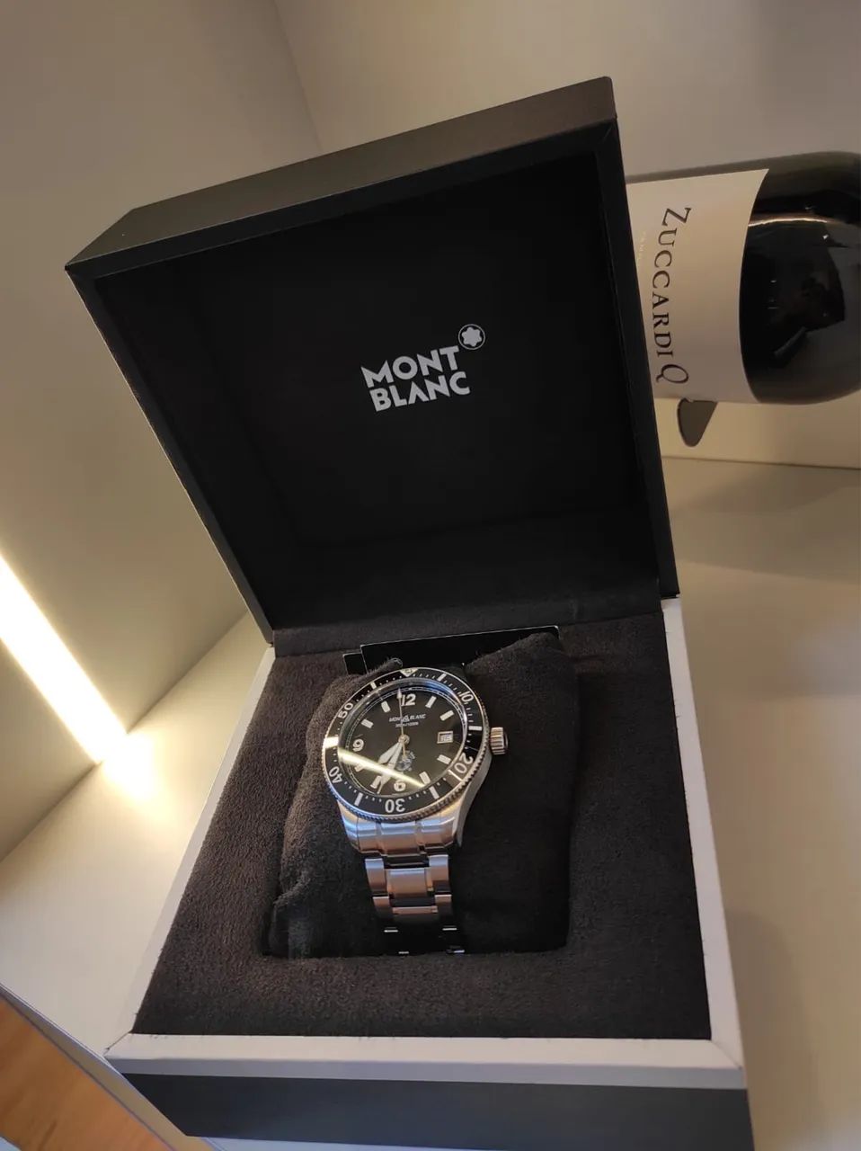 RELÓGIO MONTBLANC 1858 Iced Sea Automatic Date (MB129371) - Foto 4