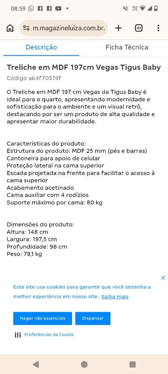 Triliche branco. - Foto 5