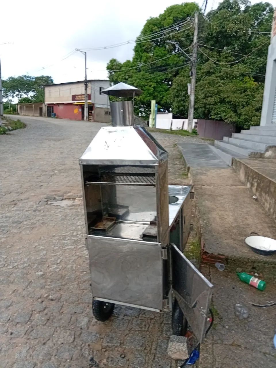 Carrinho de espetinho e pastel  - Foto 4