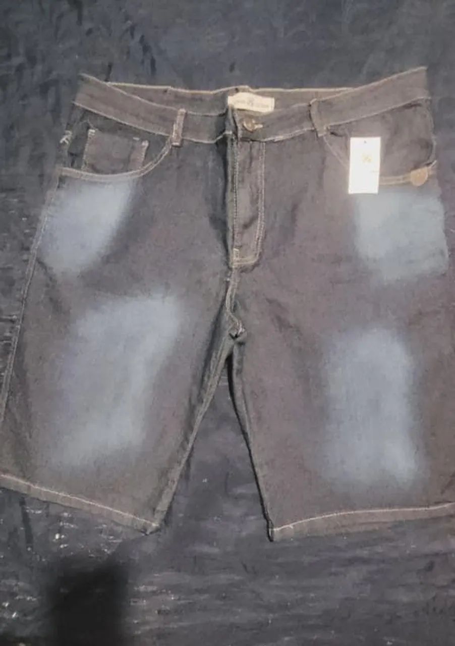 Vendo o kit de 3 bermudas jeans masculino  - Foto 2
