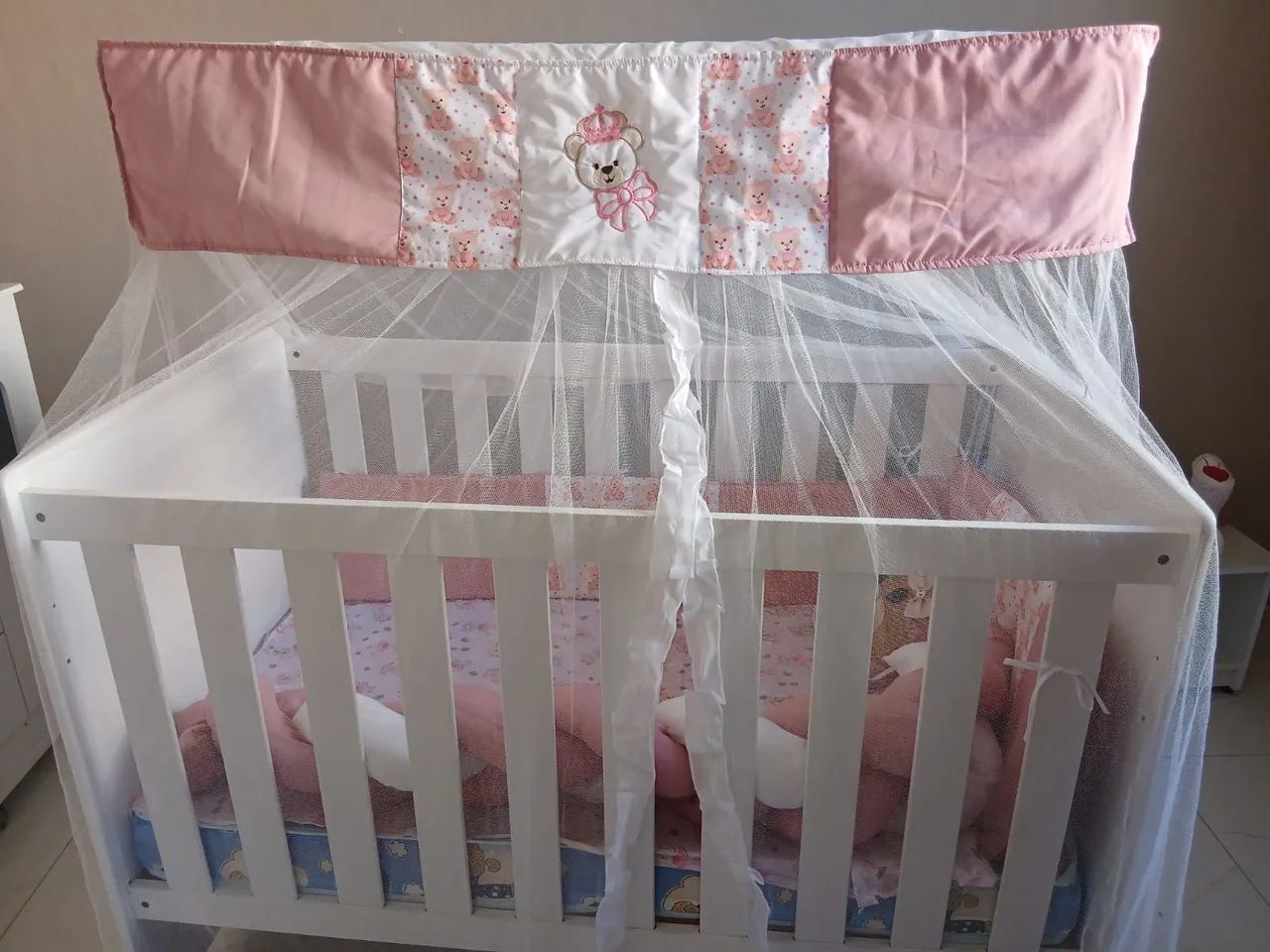 Vendo Berço novíssimo, aceito ofertas. - Foto 4