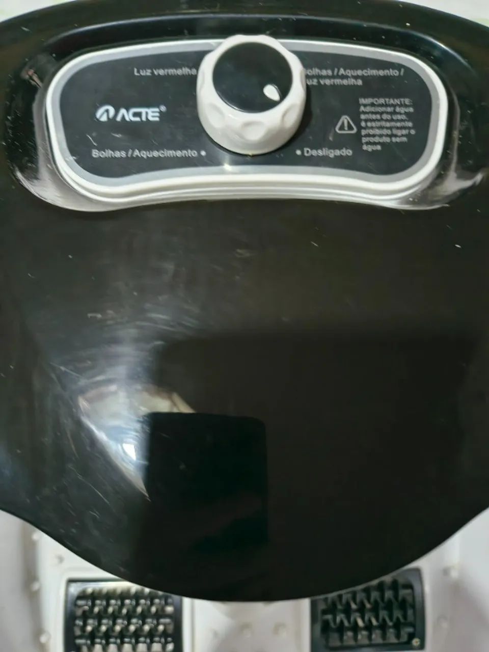 Massageador p/ Pés SPA R 36 110 Volts - ACTE - Branco/Preto - Foto 2