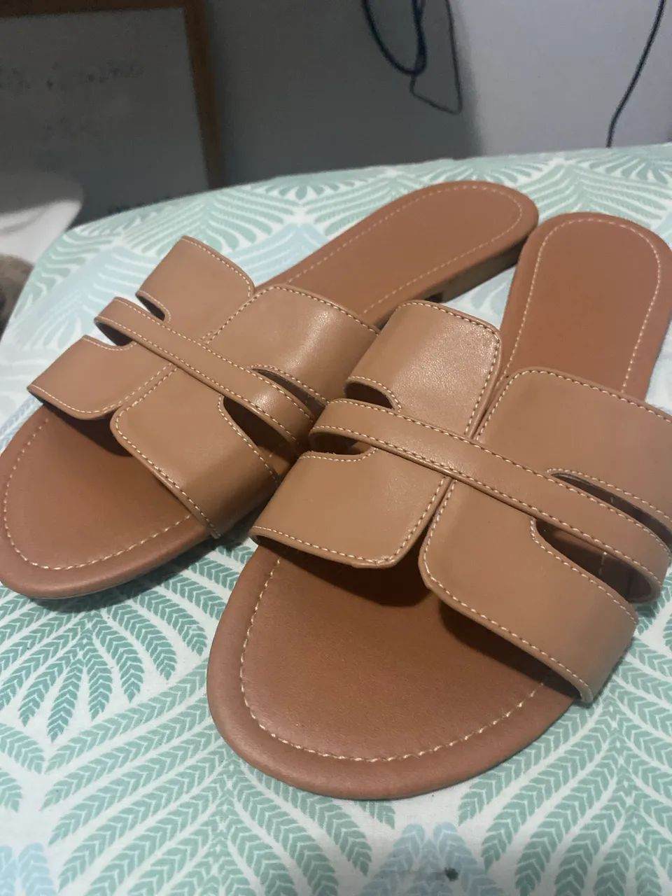 Rasteirinha marrom - Foto 2