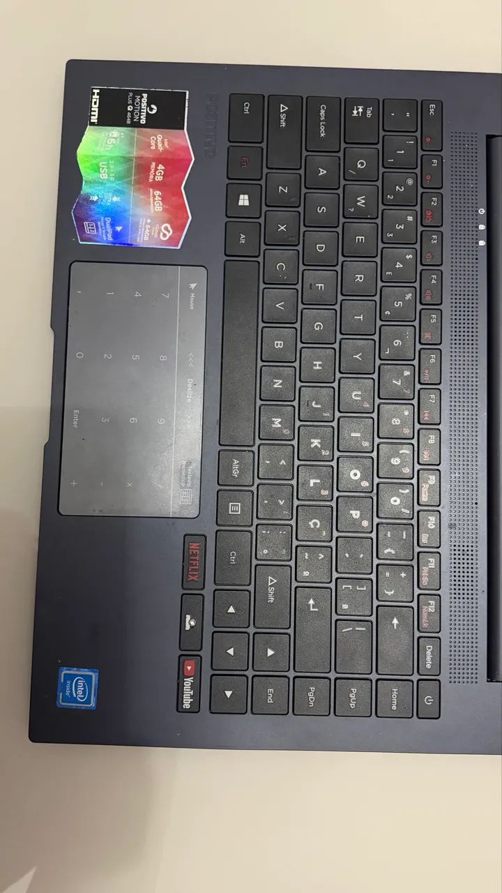 Vende-se NOTEBOOK Positivo Motion Plus Q464B Usado em perfeito estado - Foto 3