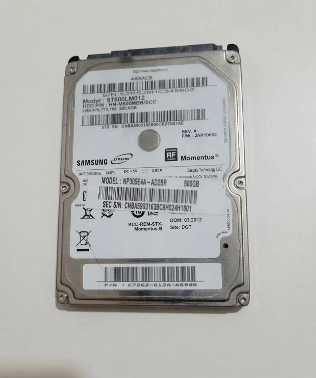 HD 500GB - Armazenamento - Esplanada, Teresina 1533408321 | OLX
