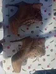 Botas femininas de couro legítimo - Foto 5
