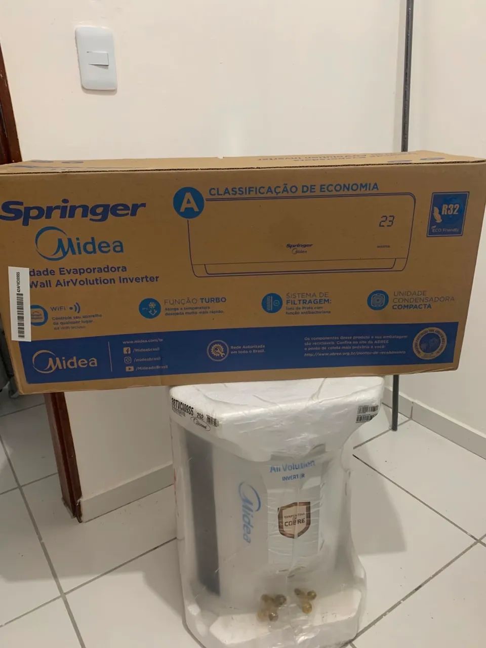 Ar condicionado midea 9.000