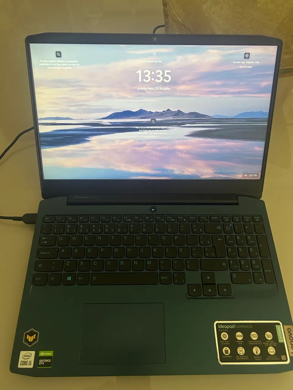 Notebook ideapad gaming 3i
