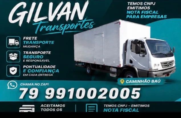 Frete transportes e mudanças com caminhão baú Mercedinha fretes e mudanças carreto
