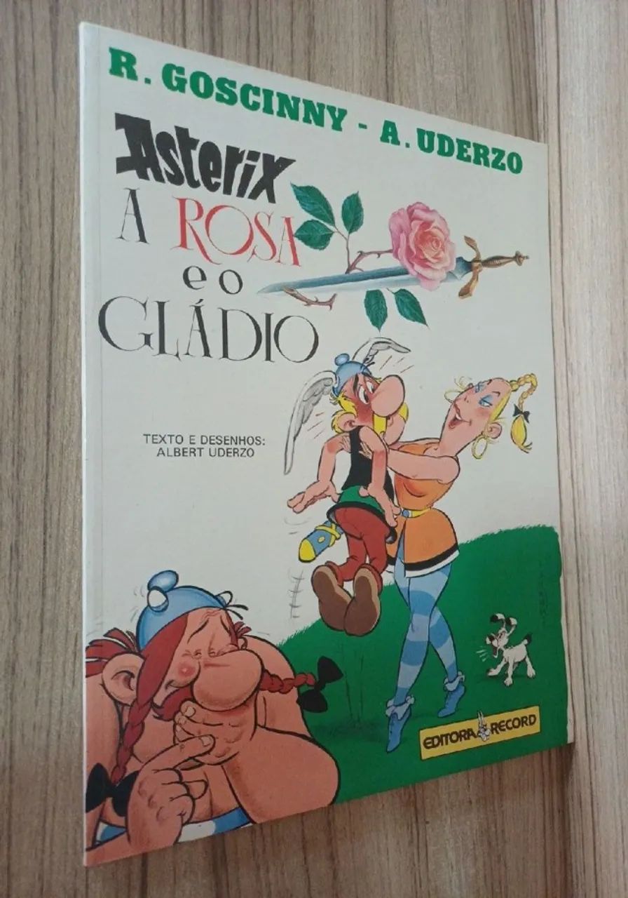 Asterix a Rosa e o Gládio - Editora Record