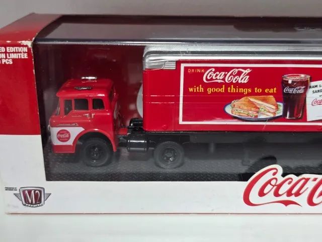 '57 Ford C-600 & '56 Ford F-100 Coca Cola - M2 Machines - Foto 2