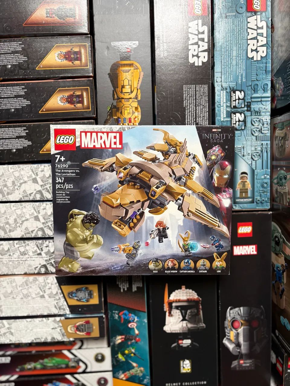 Lego Marvel Os Vingadores Vs Leviatã E Loki 76290 - Foto 2