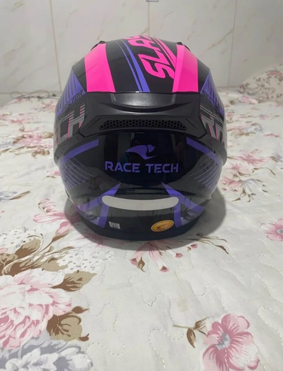 Capacete Race Tech - Foto 2