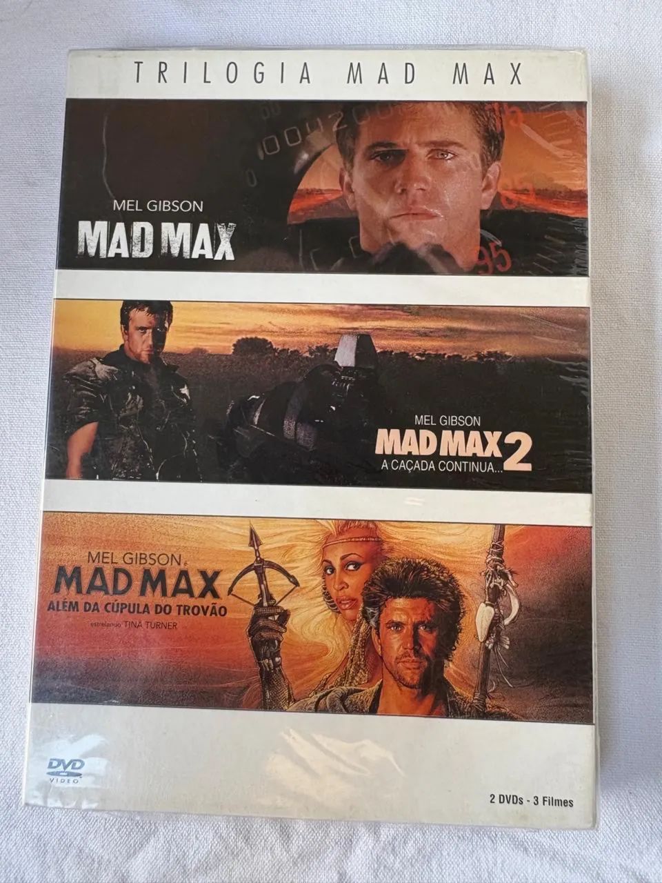 Box mad max 3 dvds lacrados