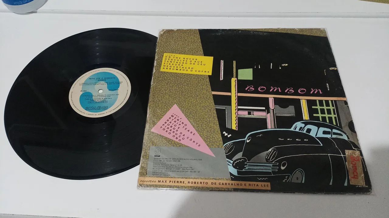 Rita Lee - BomBom - Desculpa o Aue - Lp vinil - Foto 2