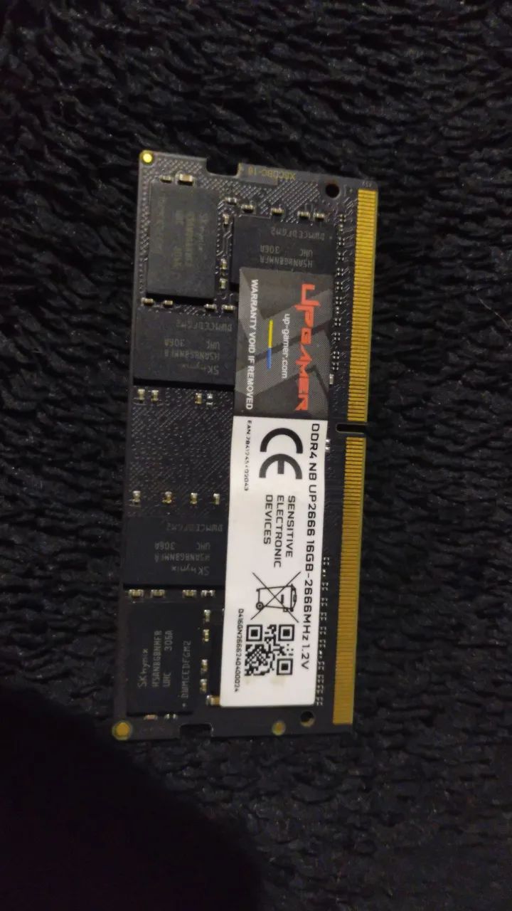 Memória RAM Notebook 16 GB DDR4