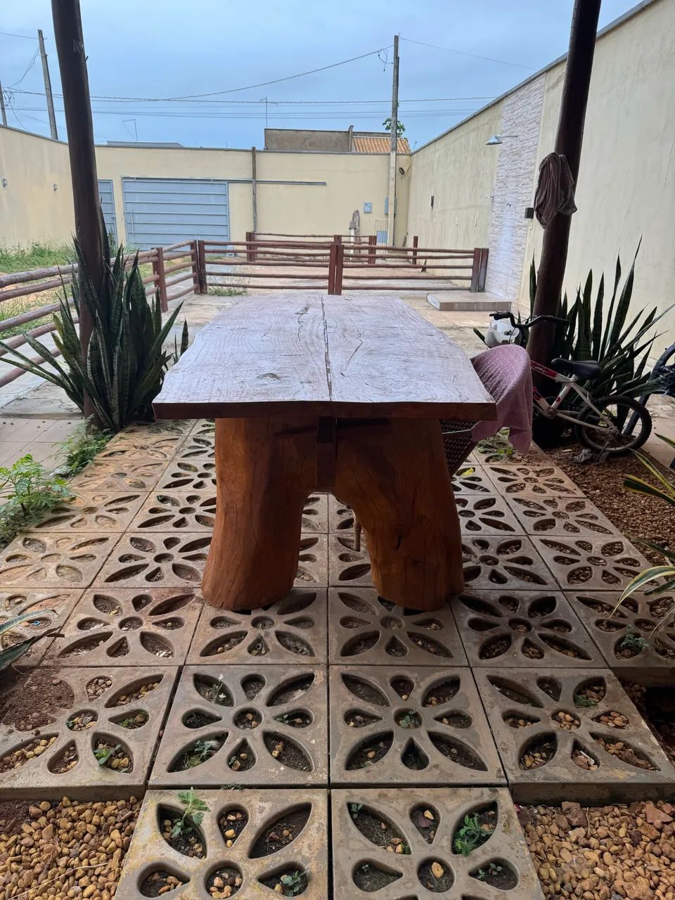 MESA DE MADEIRA NOVA - Foto 3