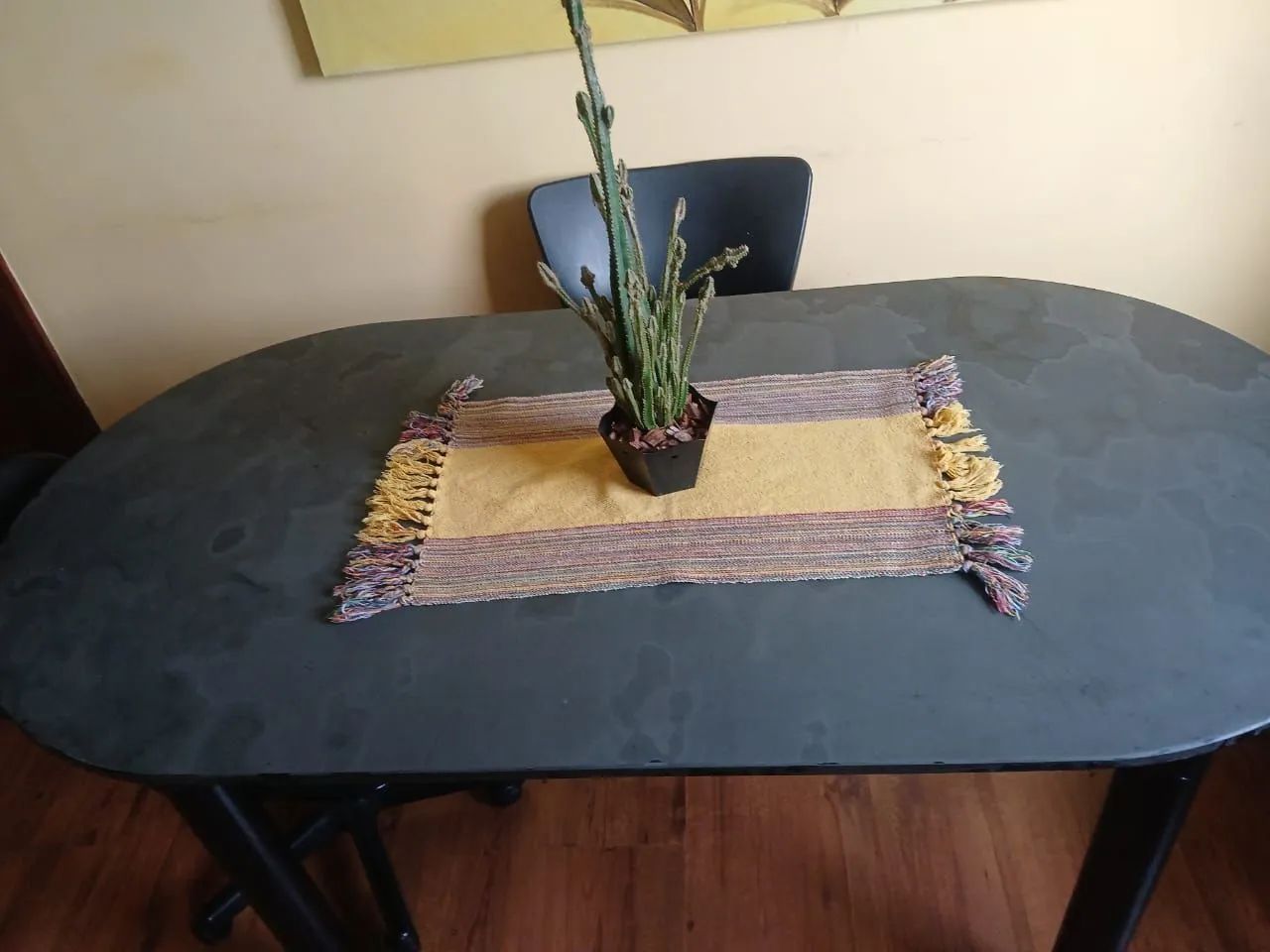 Mesa de ardósia e metal - Foto 2