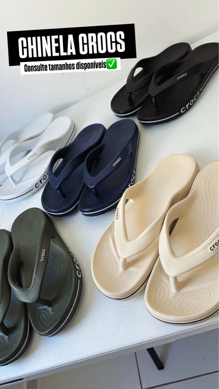 CHINELO CROCS IMPORTADA 