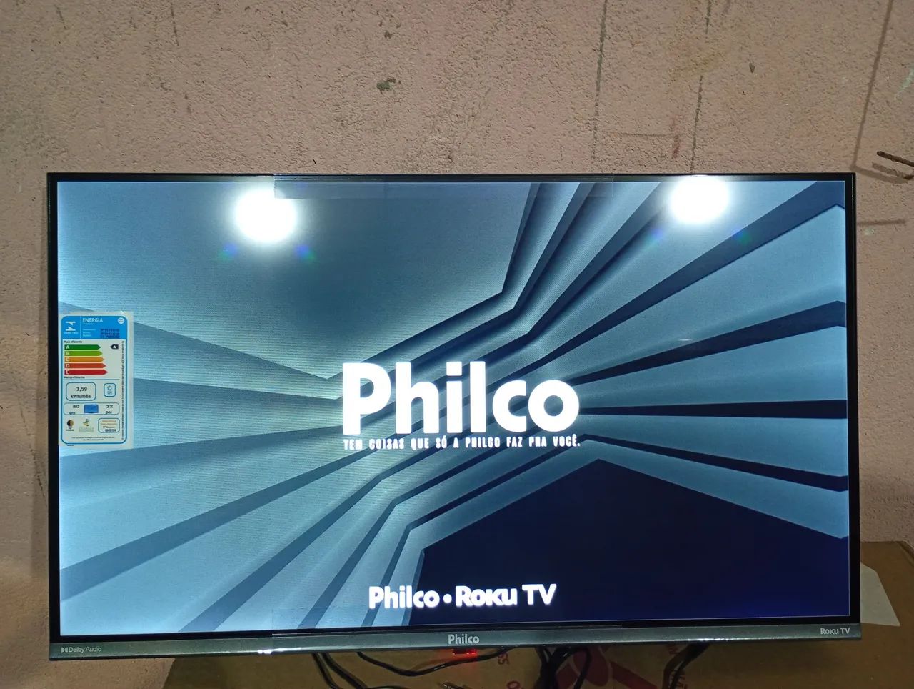 Smart tv 24 polegadas Philco Roku  - Foto 4