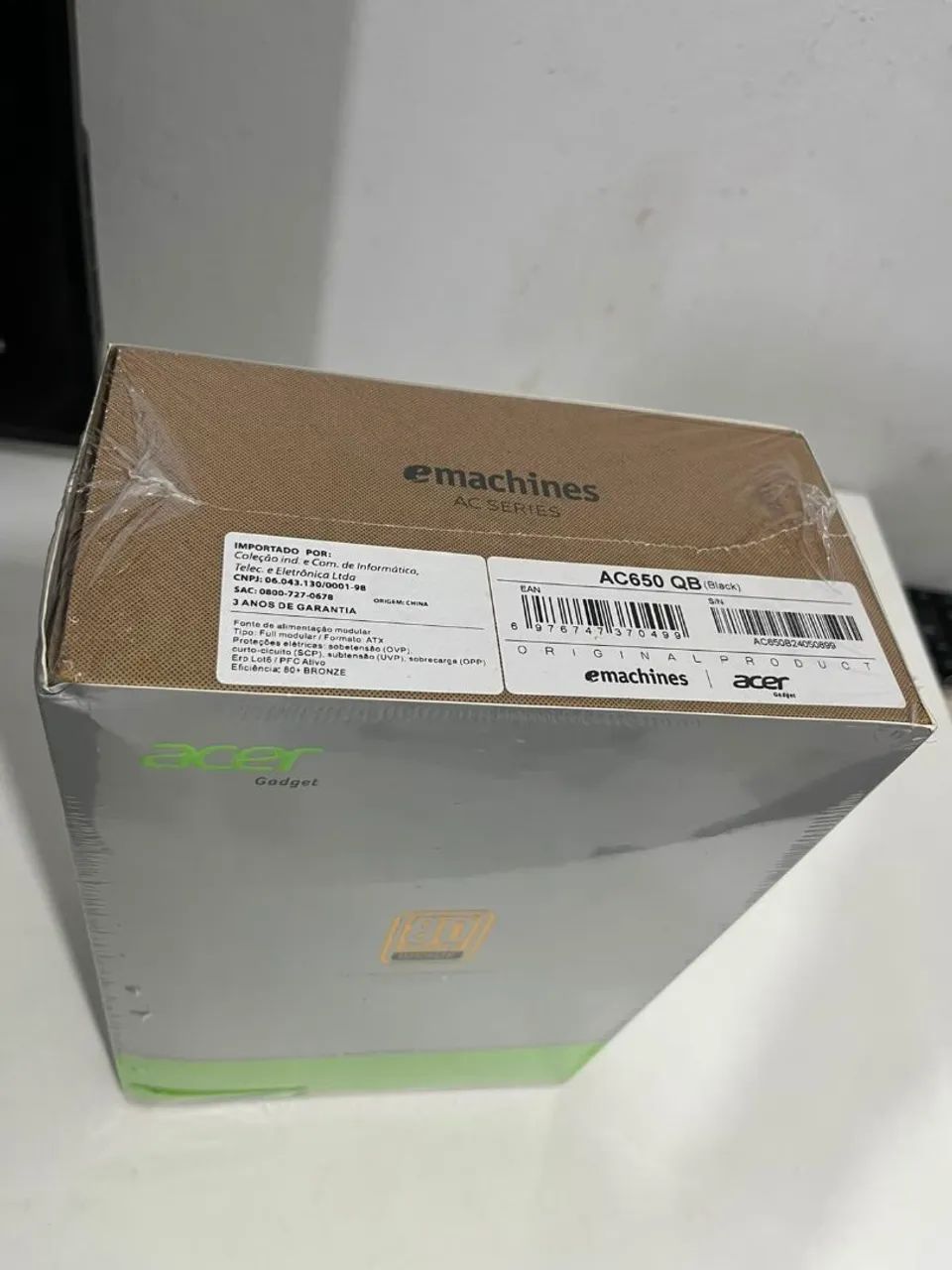 Fonte Acer 650w Ac650 80 Plus Bronze Full Modular - Foto 2