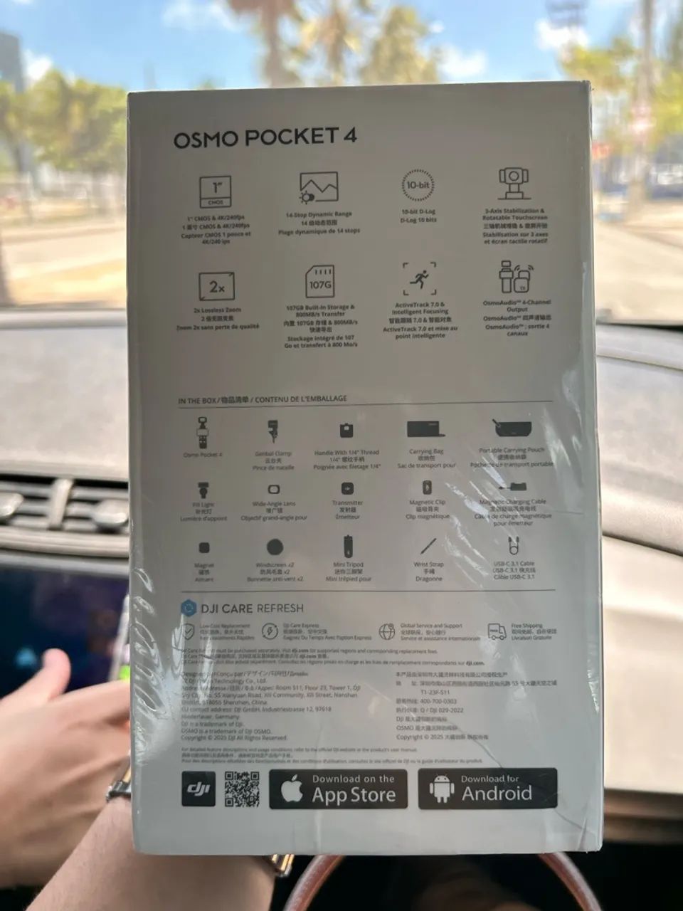 Câmera Osmo Pocket 4 Combo Creator - Foto 2