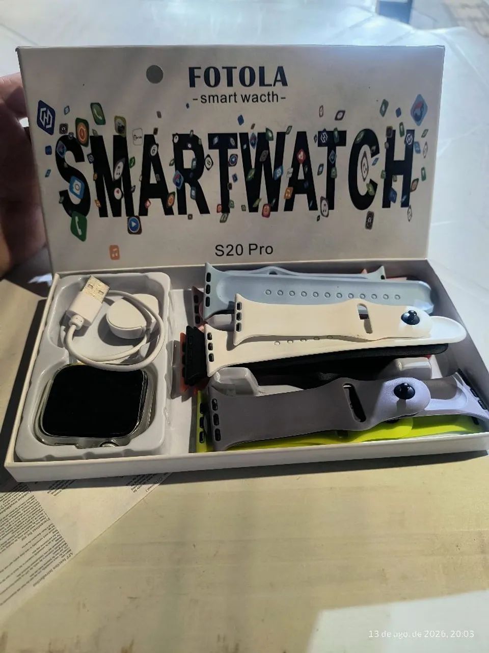 Relógio smartwatch s20 - Foto 3