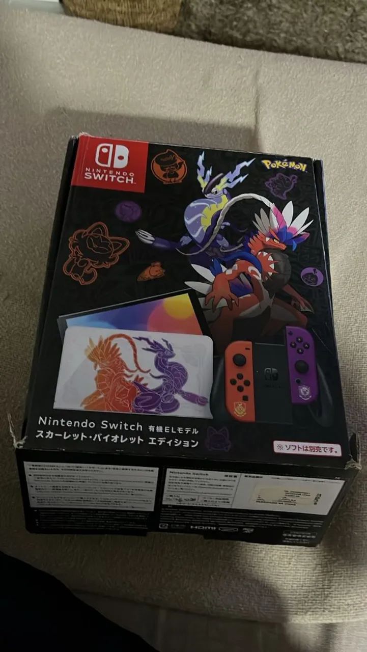 Nintendo Switch Oled Pokemon DESBLOQUEADO