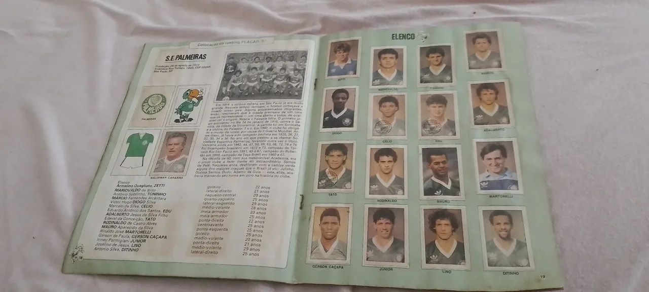 ÁLBUM DE FIGURINHAS DA COPA UNIÃO DE 1988 - Foto 4