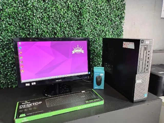 Setup Completo Dell Com Monitor 20 Polegadas, Processador I5 E Ssd - Foto 3