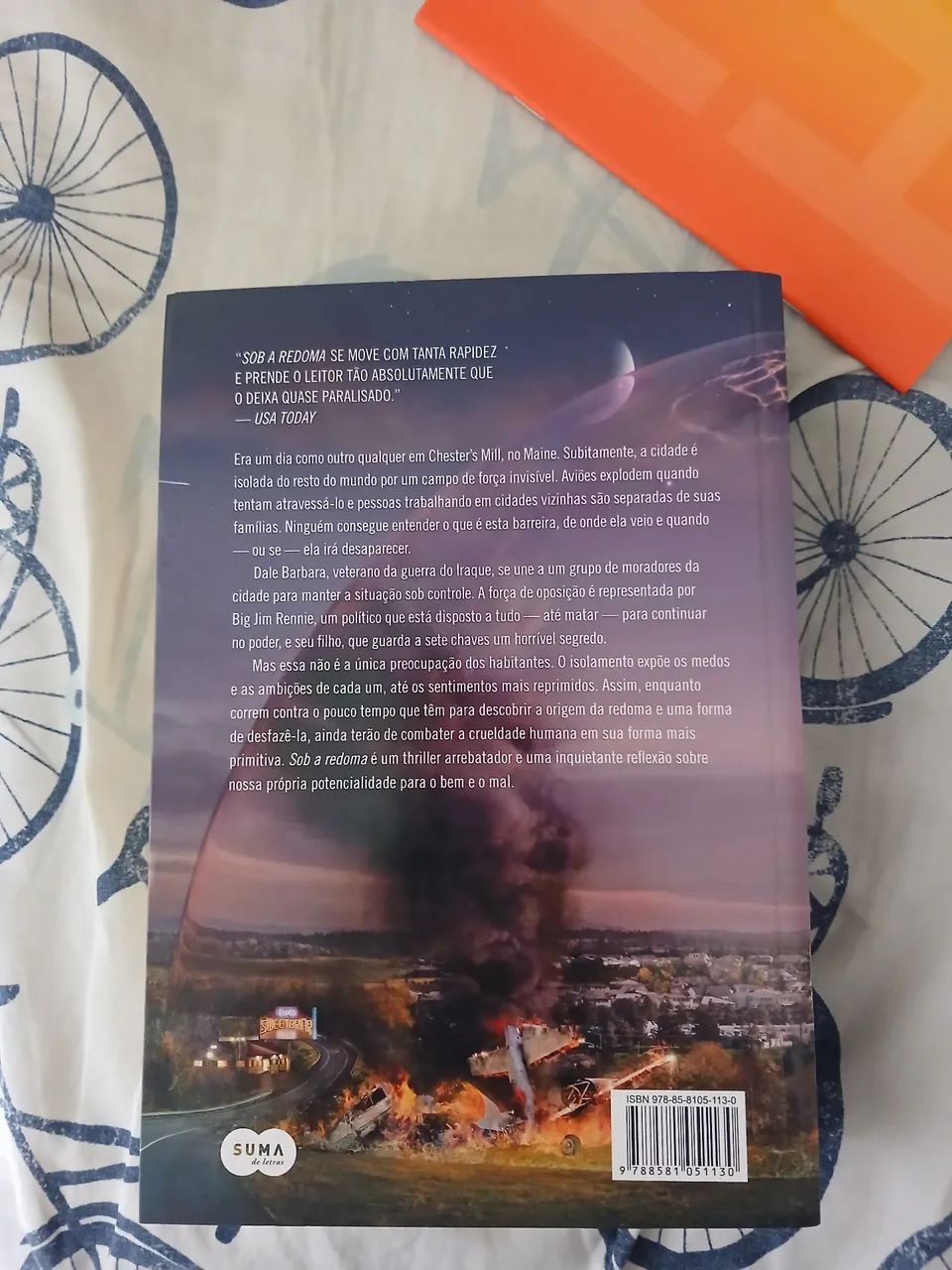 Livro Sob a Redoma Stephen King  - Foto 2