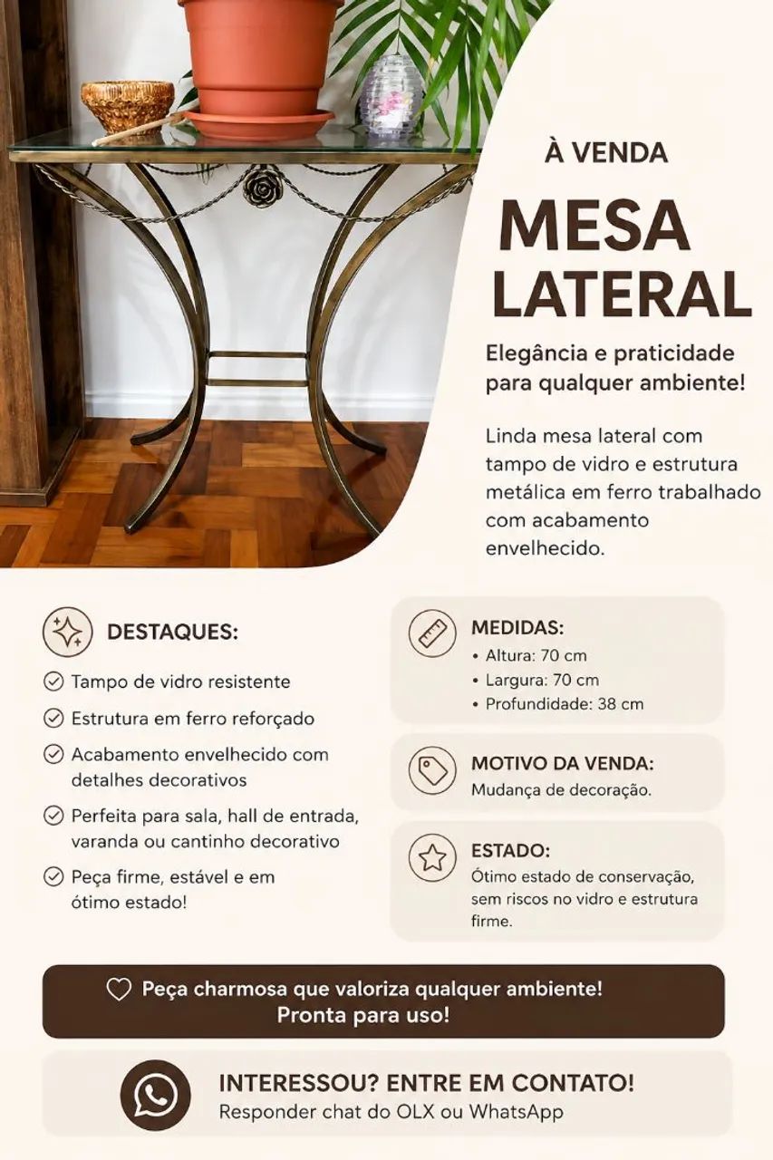 Mesa Lateral 
