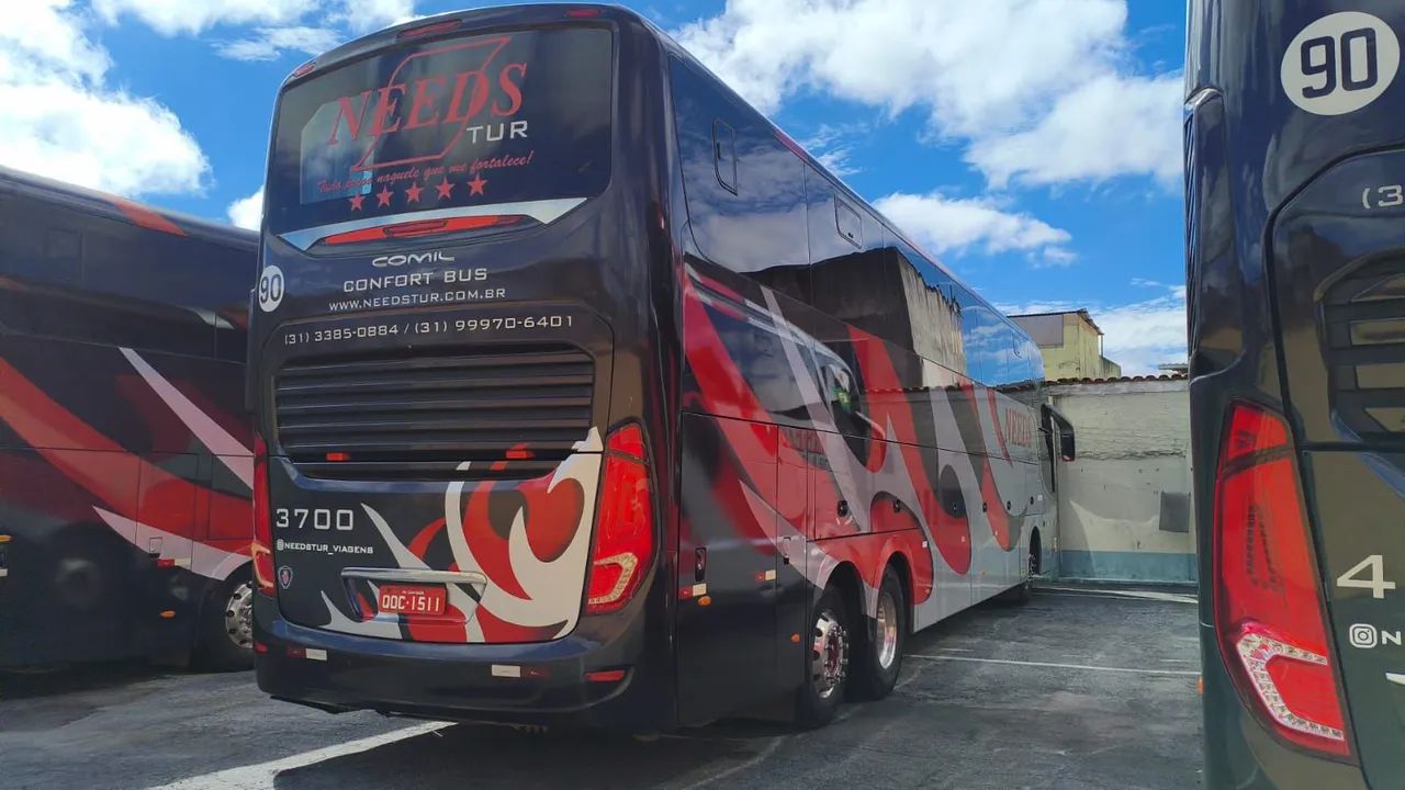 Vende-se Scania K-400 carroceria LD Comil Invictos - Foto 4