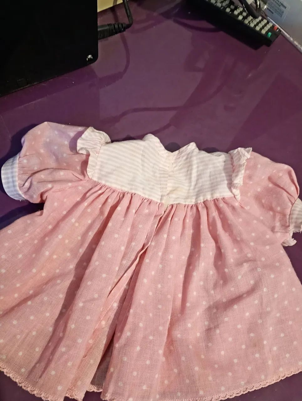 Vestido e mamadeira da boneca mamadinha  - Foto 3