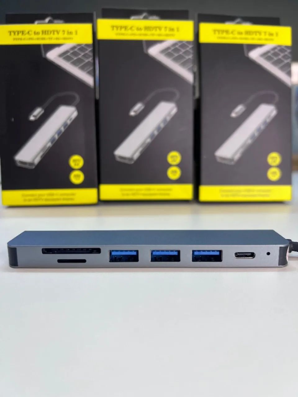 Hub USB-C 7 em 1 por R$ 79,90! - Foto 2