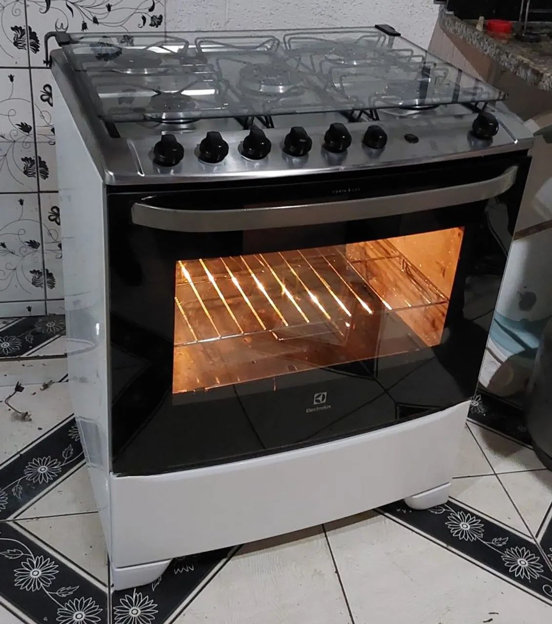 Fogão electrolux 5 bocas ACENDIMENTO AUTOMÁTICO  - Foto 5