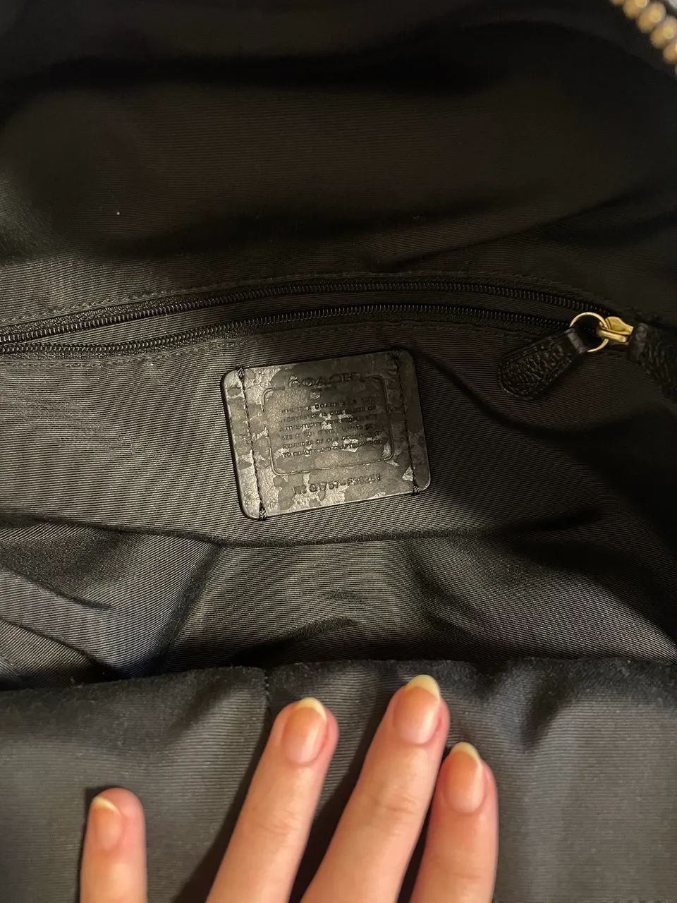 Mochila preta coach - Foto 2