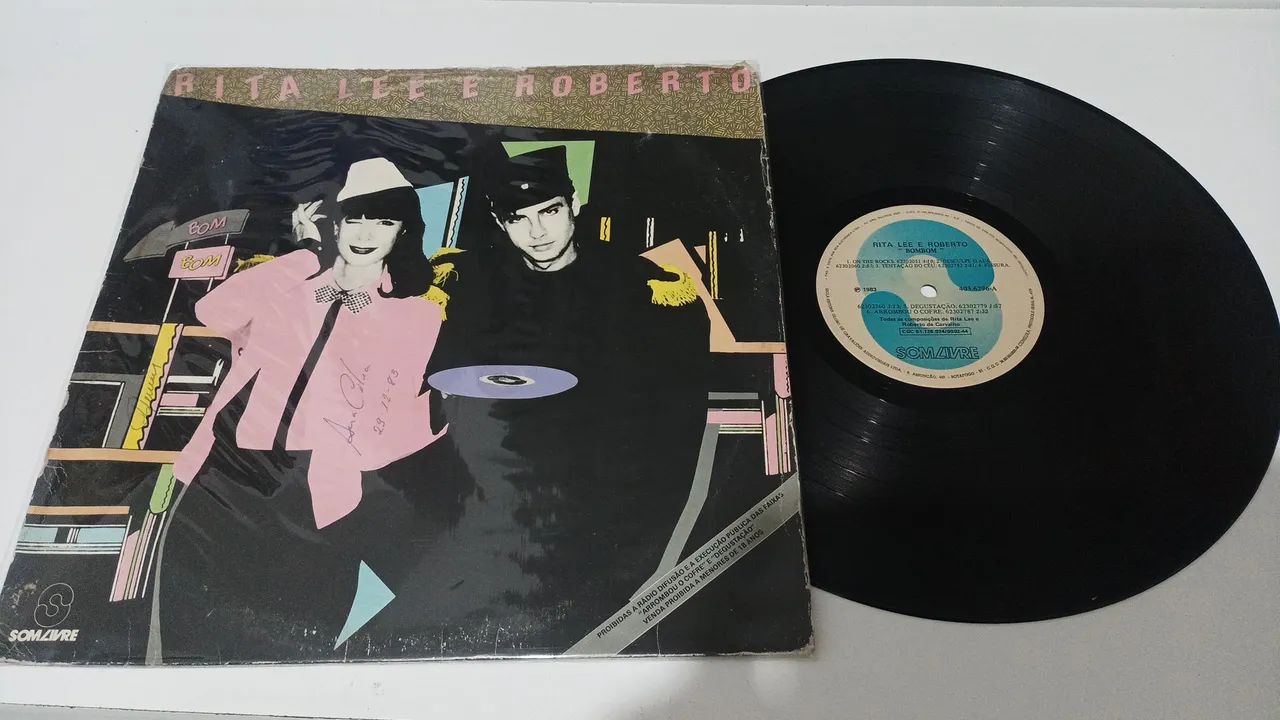 Rita Lee - BomBom - Desculpa o Aue - Lp vinil