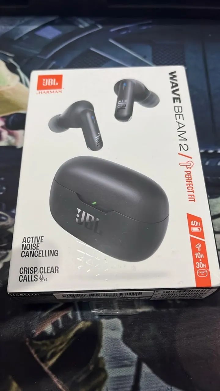 Fone de Ouvido Bluetooth JBL Wave Beam2